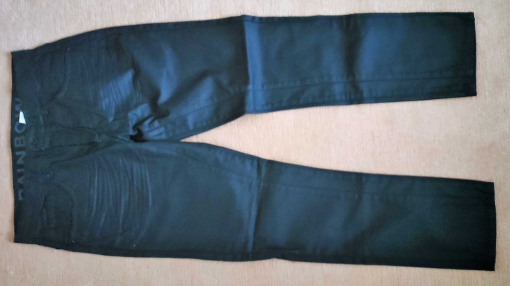 Spodnie jeansy RAINBOW r. 38 czarne NOWE