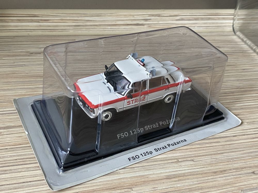 Fiat 125p Straż model 1/43 De Agostini