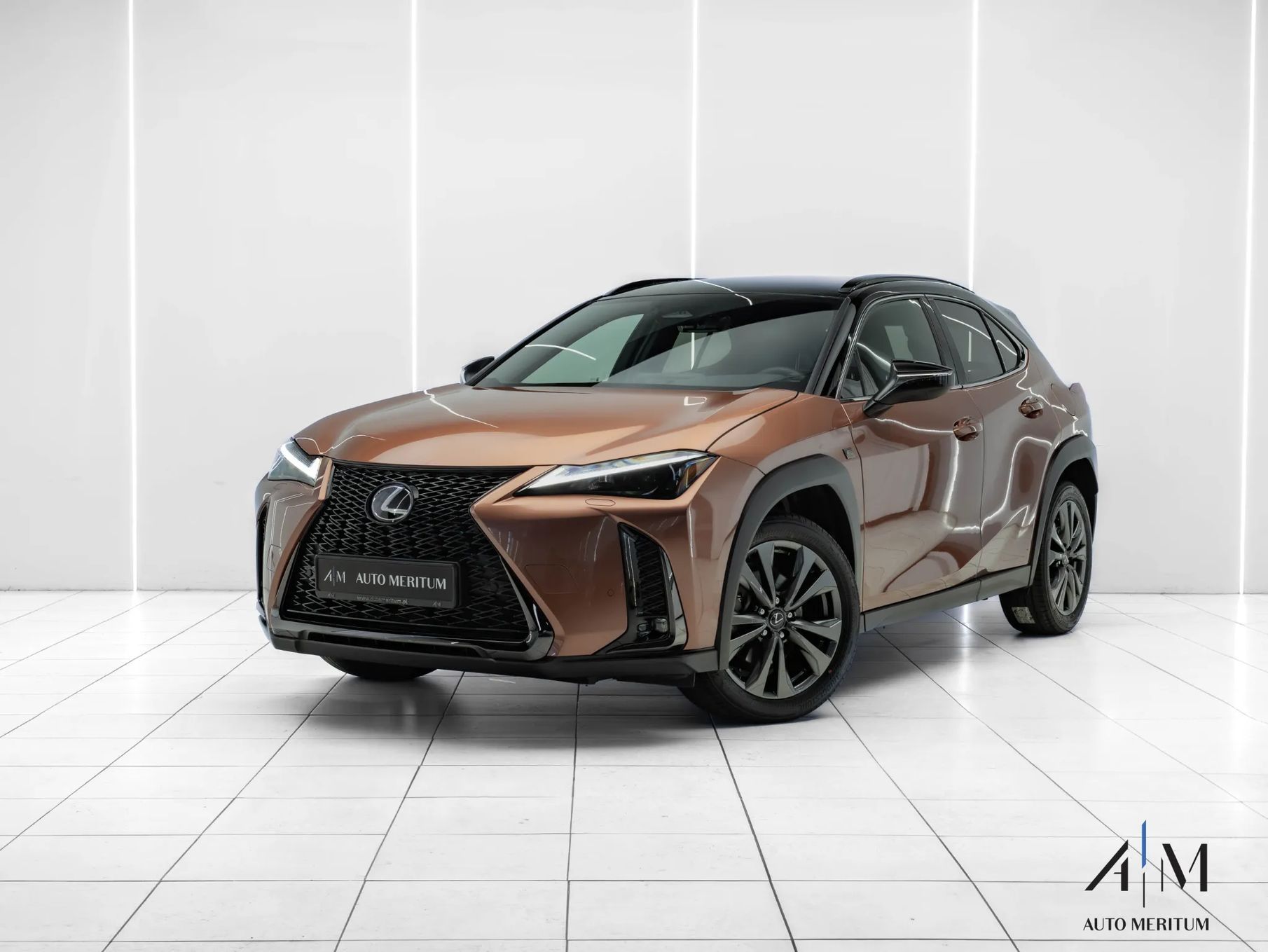 Lexus UX 300h 199KM E-AWD F-Sport Design Sonic Copper Bi-Tone FV23%