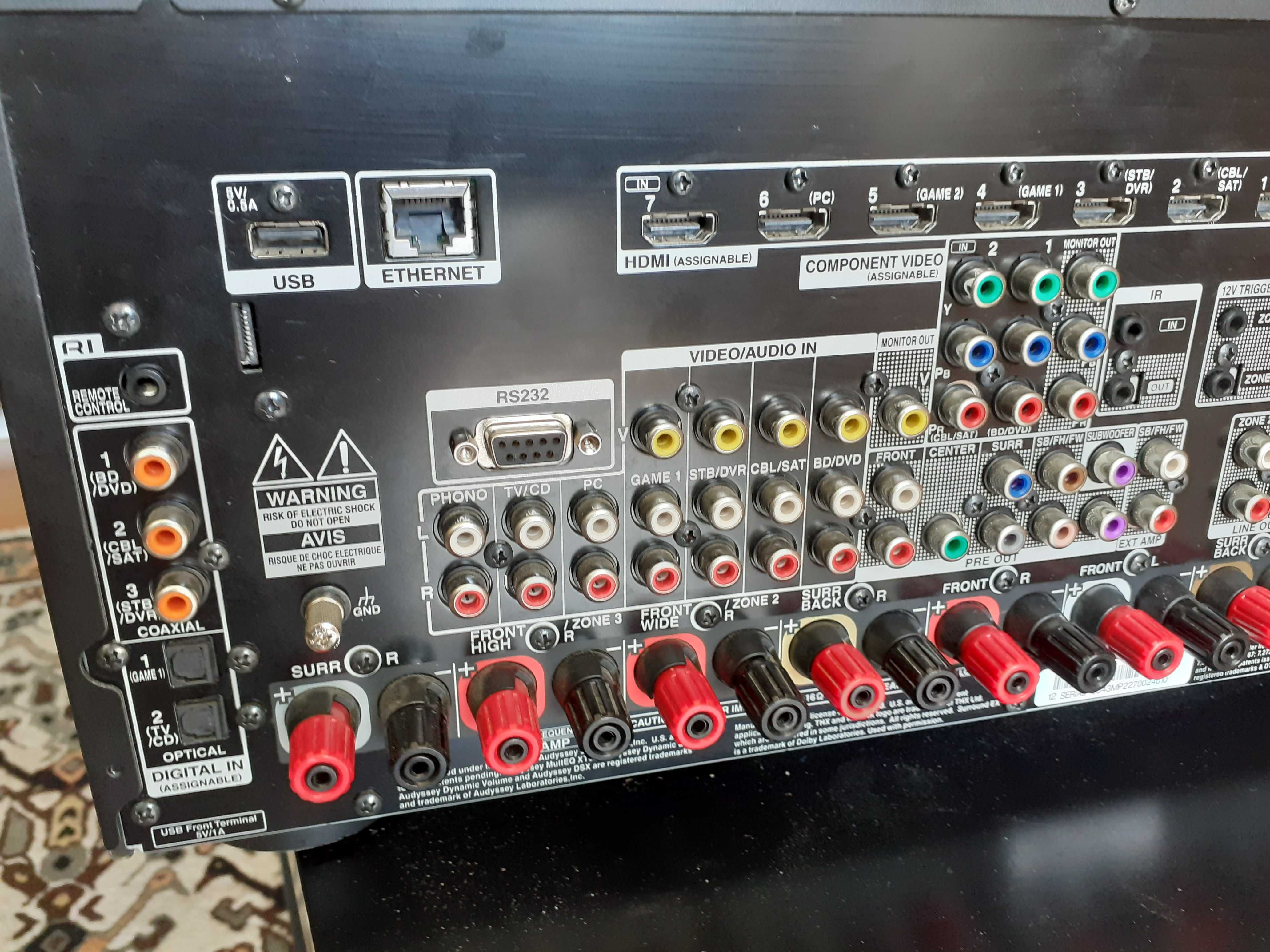 Onkyo Amplituner kina domowego 7.2 TX-NR818 - ONKYO