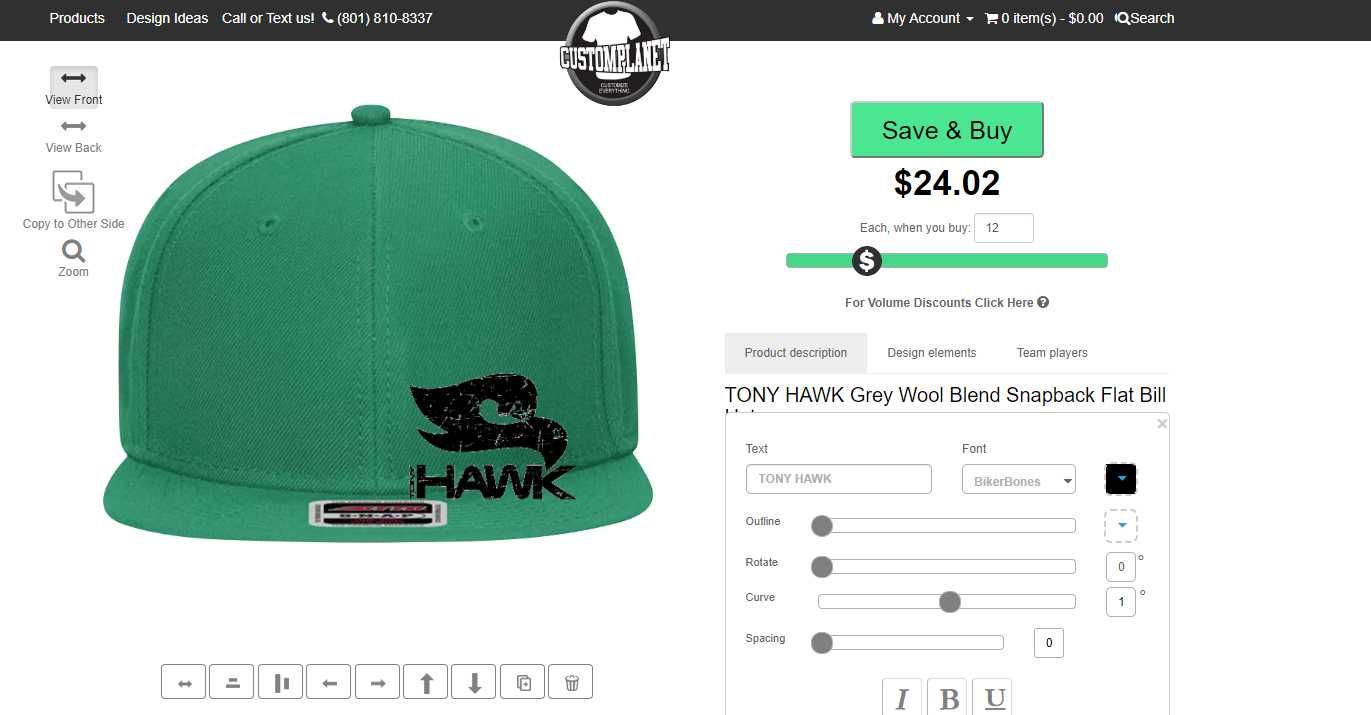 Кепка NIKE  Full cap  TONY HAWK