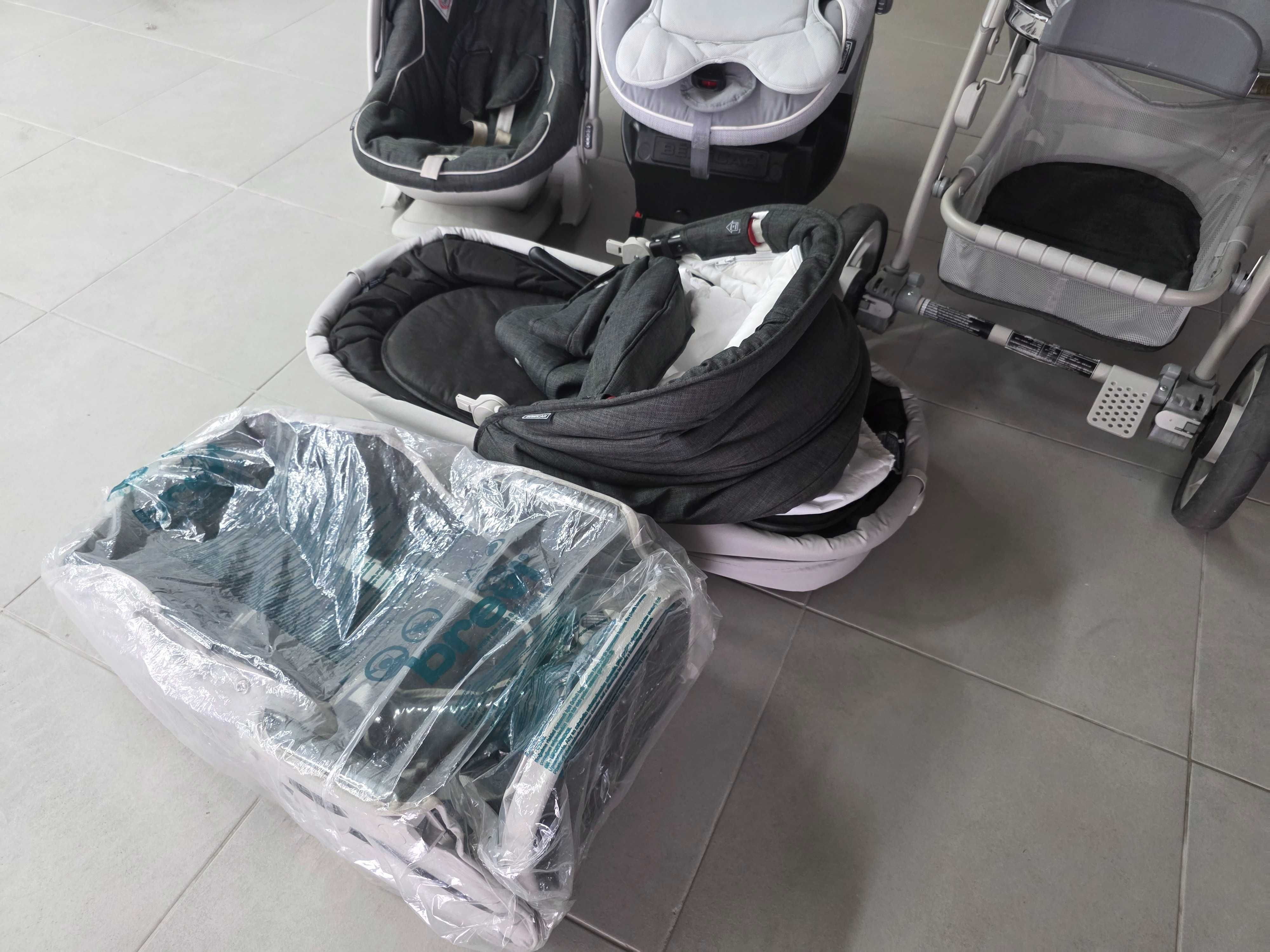 Conjunto bebecar com isofix