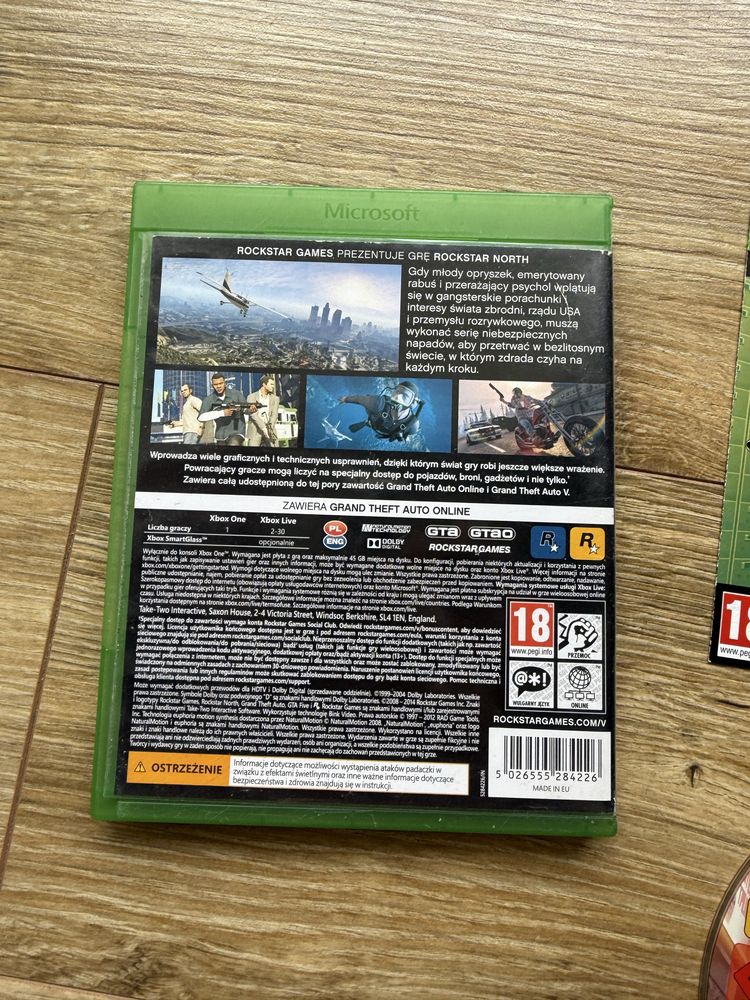 Gra GTA V Grand Theft Auto V Polska Wersja PL Xbox One S X Series X