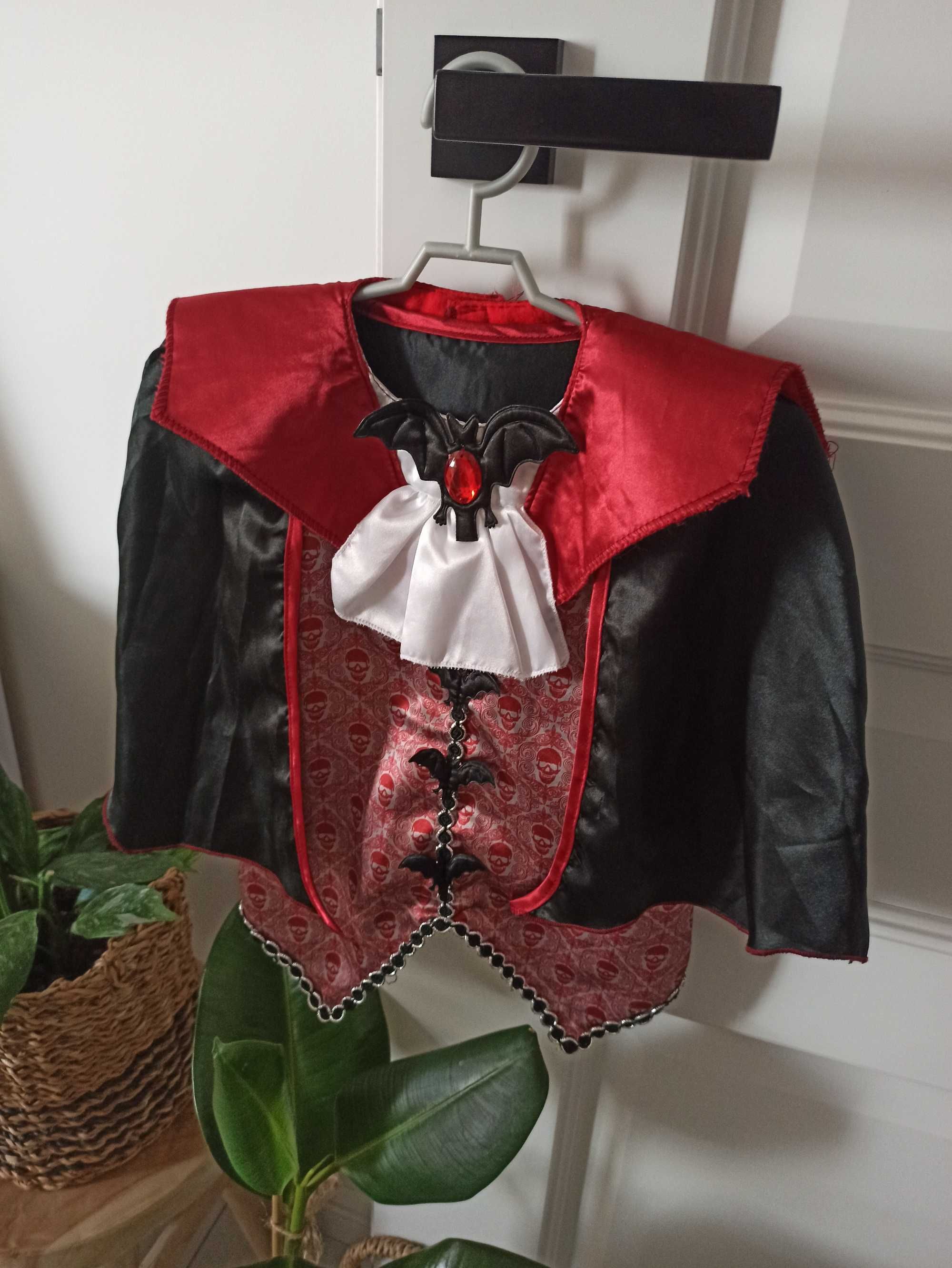 Strój kostium przebranie halloween drakula rozmiar 92