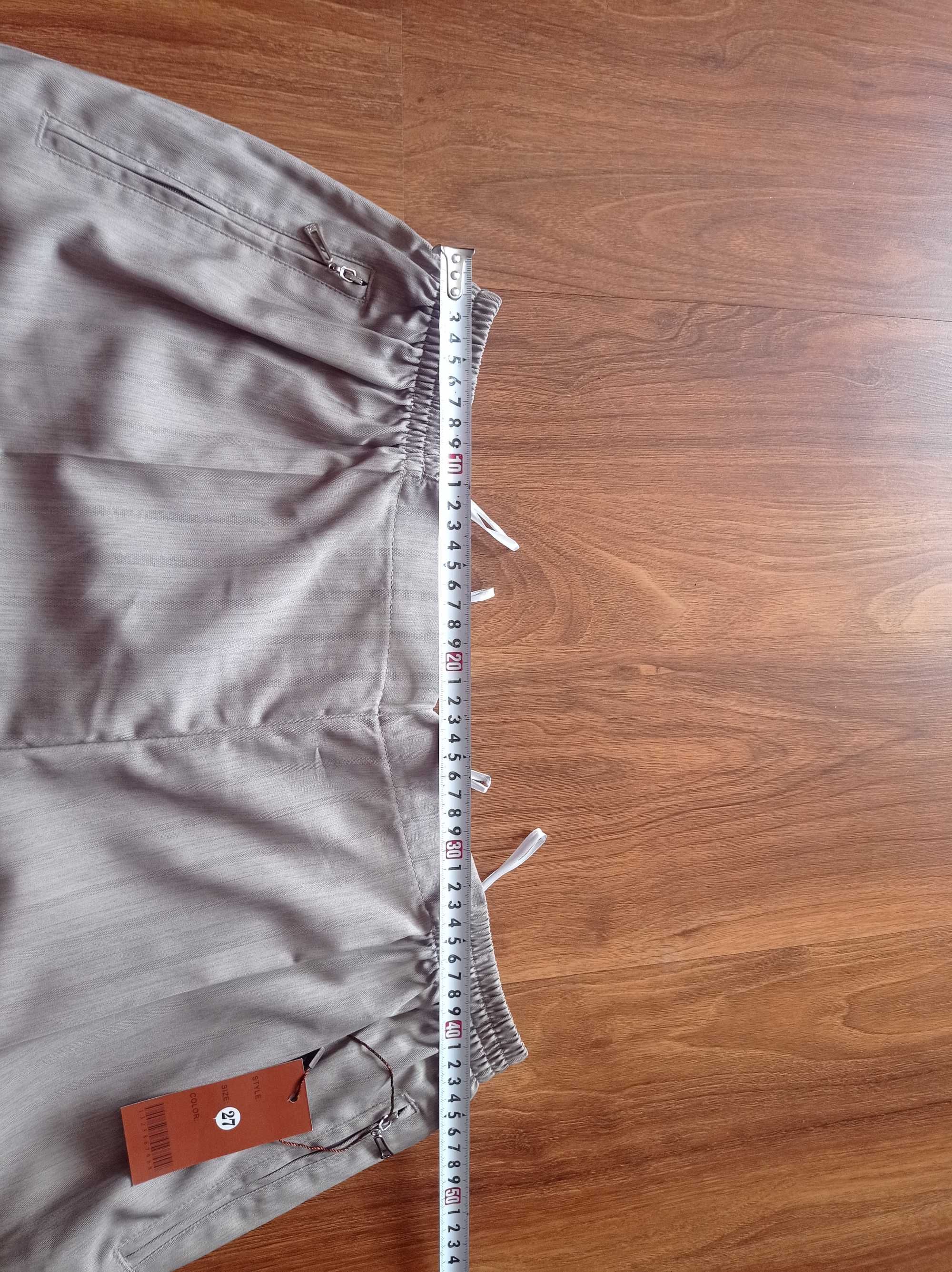 Nowe Spodnie damskie z kantka 2xl