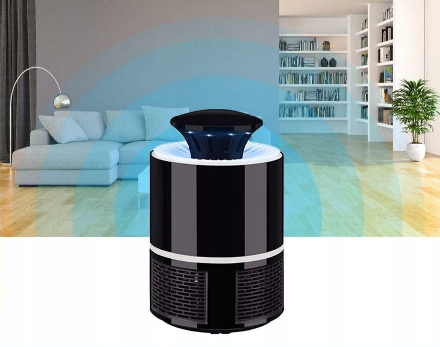 Lampa na owady owadobójcza UV pułapka łapka elektryczna komary muchy