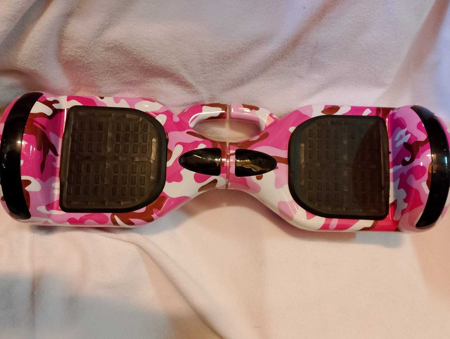 Deskorolka elektryczna Hoverboard 6,5 cala, świecące koła LED