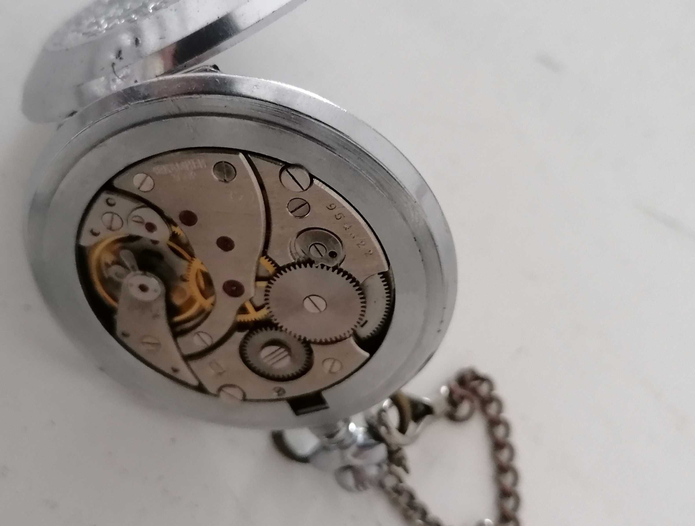 Relógio bolso maruur antigo urss