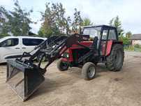 Ursus Zetor C-385 z turem Transport