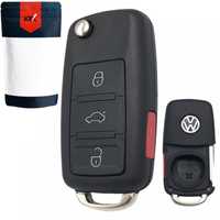 Корпус ключа VW Golf Jetta Polo 5 викидний на 3 кнопки США