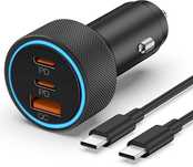 3-portowa ładowarka samochodowa 66 W (2C1A) i USB C ,CREAPICO_008