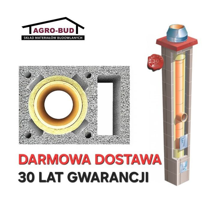 Komin Systemowy SW fi200 8m Izolowany DARMOWA DOSTAWA