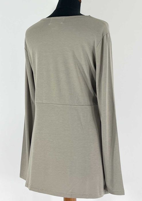 Tunika khaki stretch ze wstawką R- S ( 36/38 )