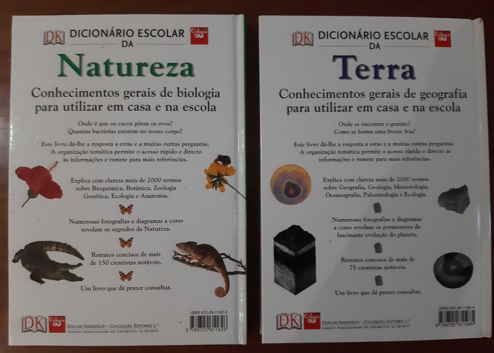 Dicionário Escolar da Terra + Dicionário Escolar da Natureza