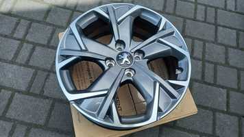 Nowe Oryginalne Felgi Citroen Peugeot  6.5J 17" ET 32 4x108 4 sztuki