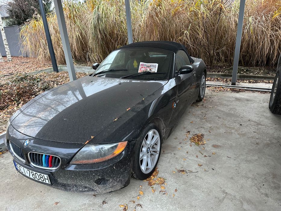 Bmw z4 oryginał  uszkodzony Zamiana