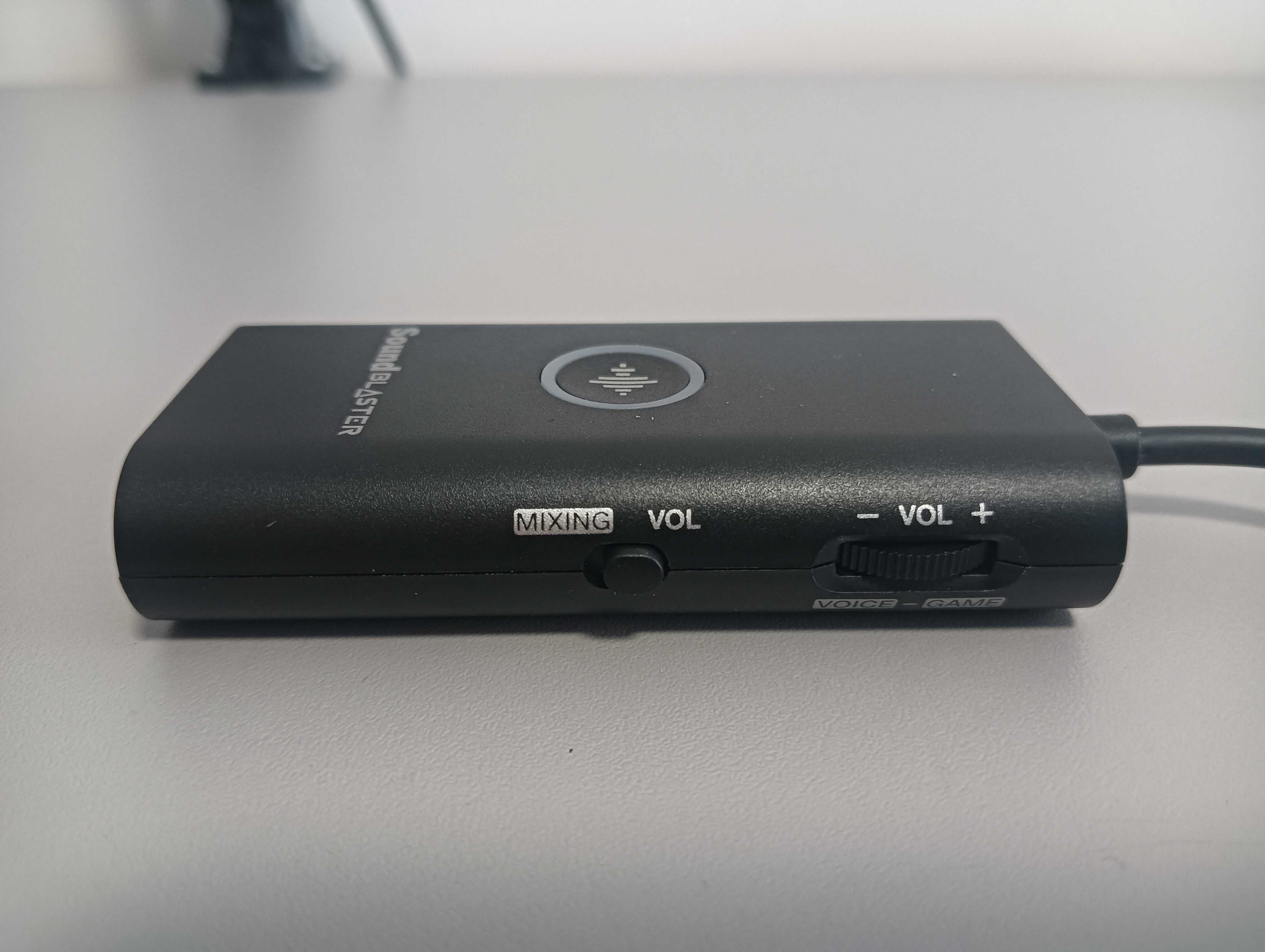 USB DAC/AMP Creative Sound Blaster G3 para consolas e PC's
