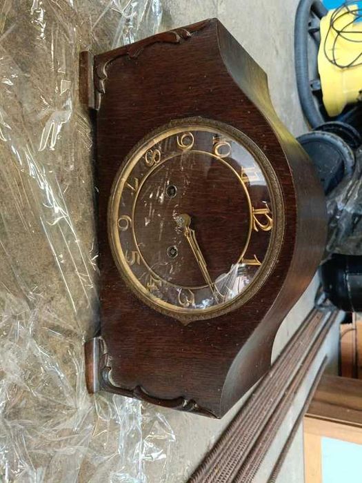 Stary zegar kominkowy vintage