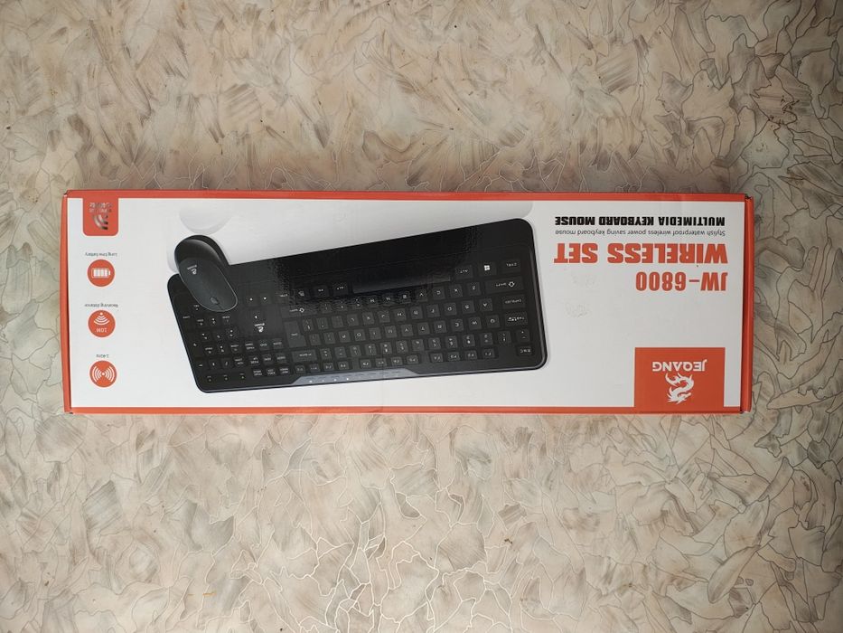 Бездротова Клавіатура і Миша JEQANG JW-6800