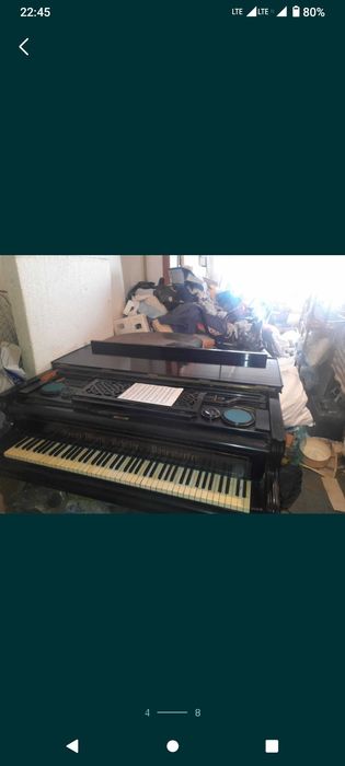 Рояль. Кабинетный рояль, фабрика Bösendorfer. Конец 19-го века.