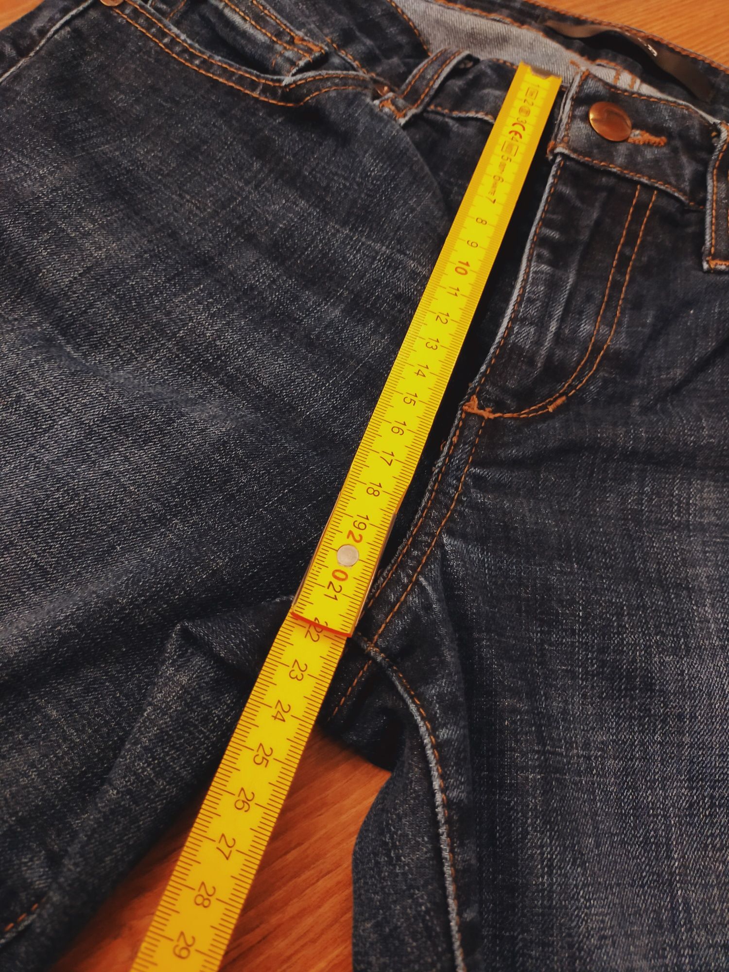 Spodnie jeansowe dżinsowe skinny rurki W27