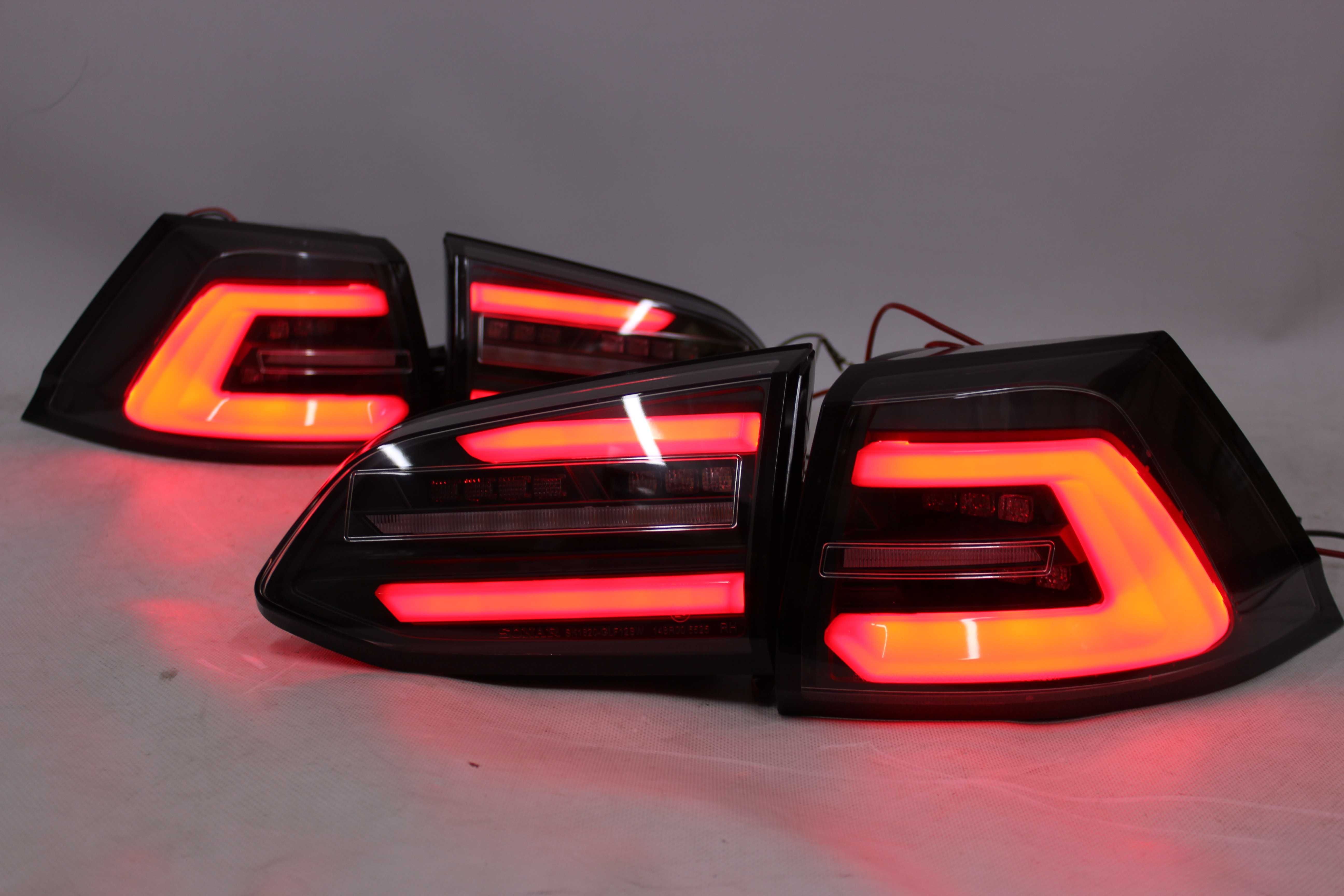 Lampy tył tylne VW GOLF VII 7 13-17 SW KOMBI Dynamic FULL LED BAR NEON