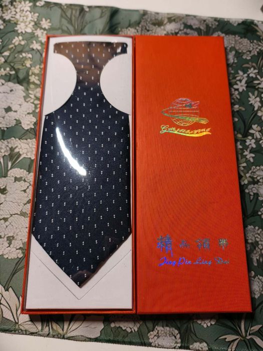 Gravata para Homens (Azul Escuro), Novo