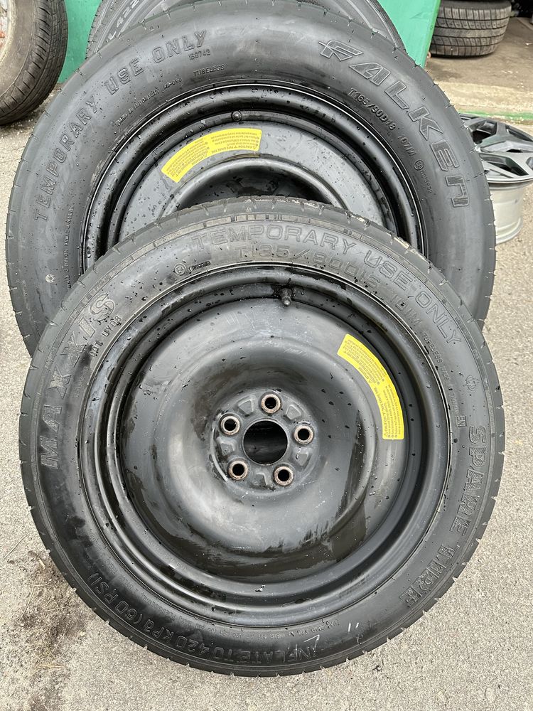 Докатка 5x114,3 5x100 T135/80D16 T155/80D17 T165/90D18 Subaru