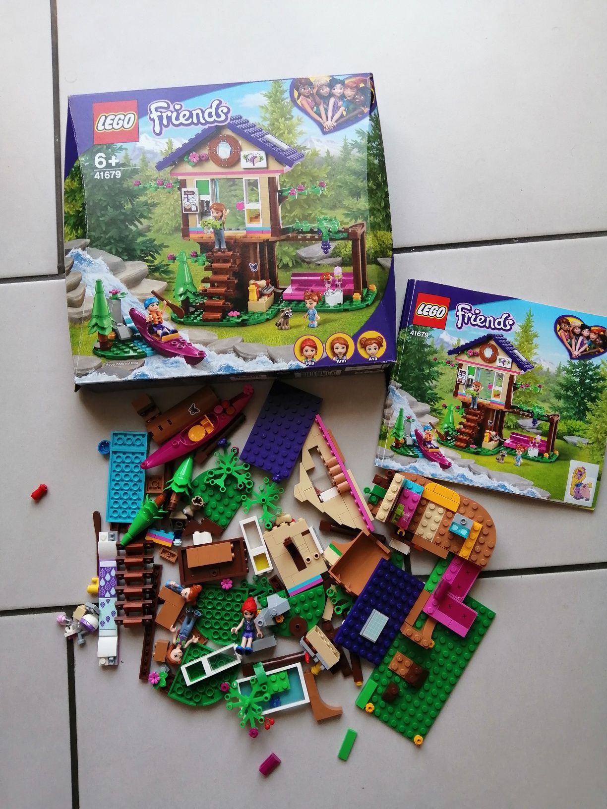 Lego Friends, klocki, Leśny fomek 41679 jak nowe