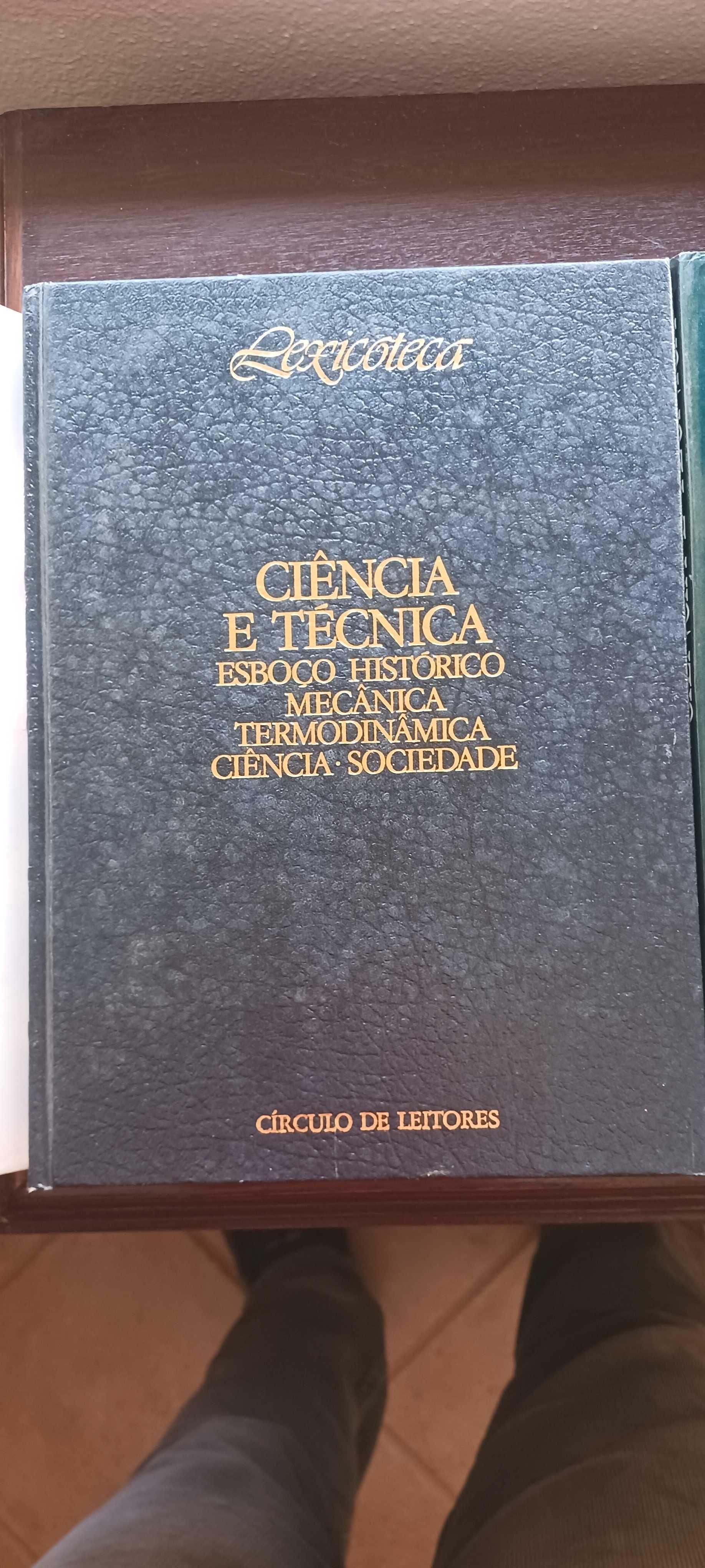 Ciência e Técnica, 3 volumes, Lexicoteca (Círculo de Leitores, 1990)