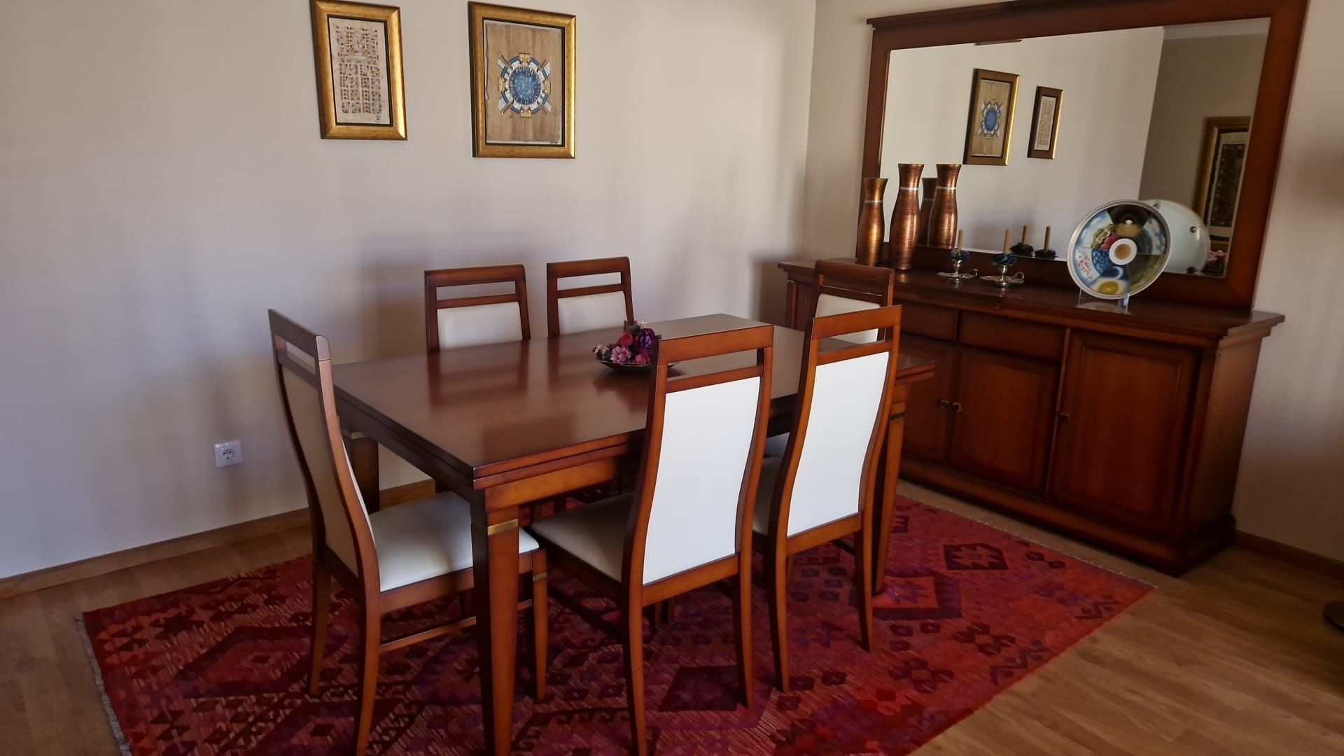 Mobília de sala completa em cerejeira