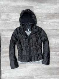 Armani jeans куртка XS черная женская оригинал