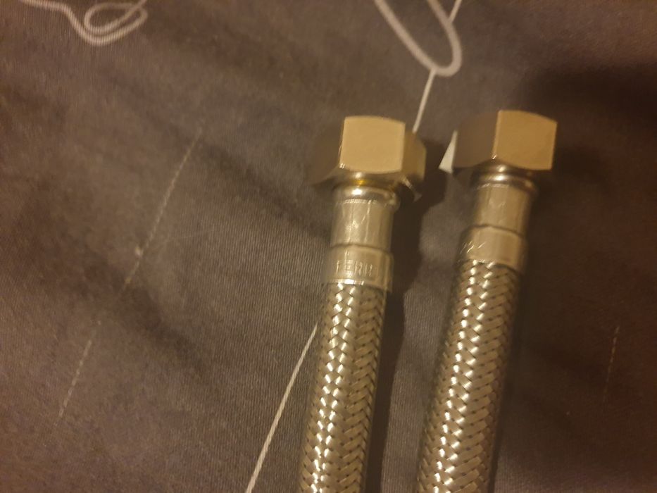 wężyk do baterii Ferro 2 szt NS PN10 90C 22K