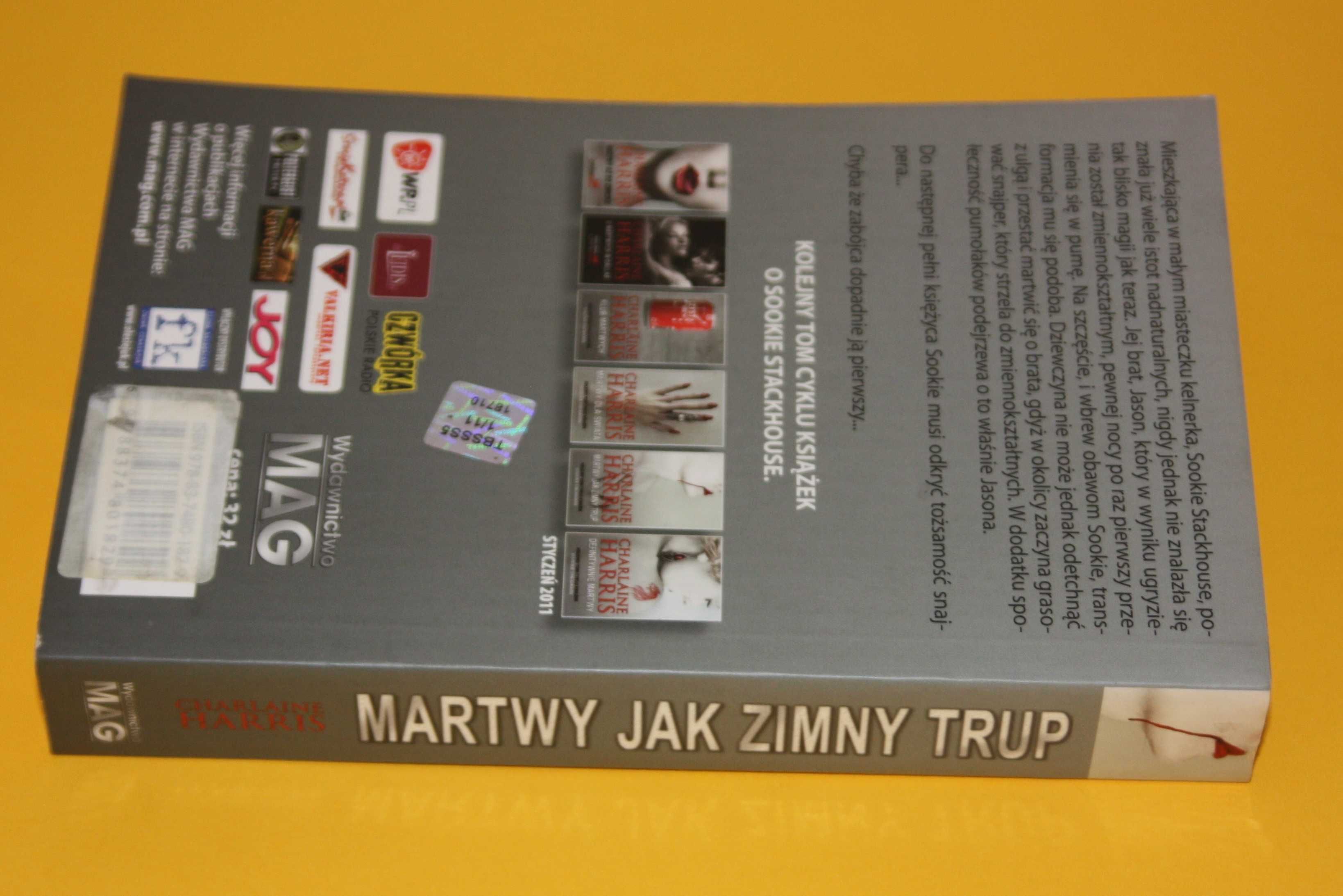 MARWY JAK ZIMNY TRUP Charlaine Harris 2010