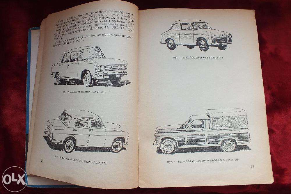 Stara książka Podręcznik kierowcy III kategorii z 1972r.