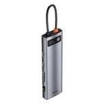 Baseus Metal Gleam 11w1 wielofunkcyjny HUB USB Typ C - 3x USB 3.2 Gen