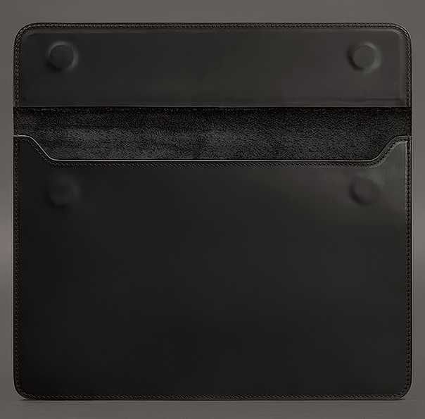 ЧЕХОЛ-конверт черный для MACBOOK AIR/PRO 13'' на магнитах