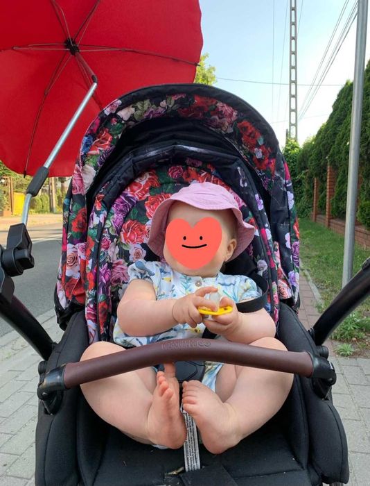 Wózek 2w1 BabyActive Musse Rose