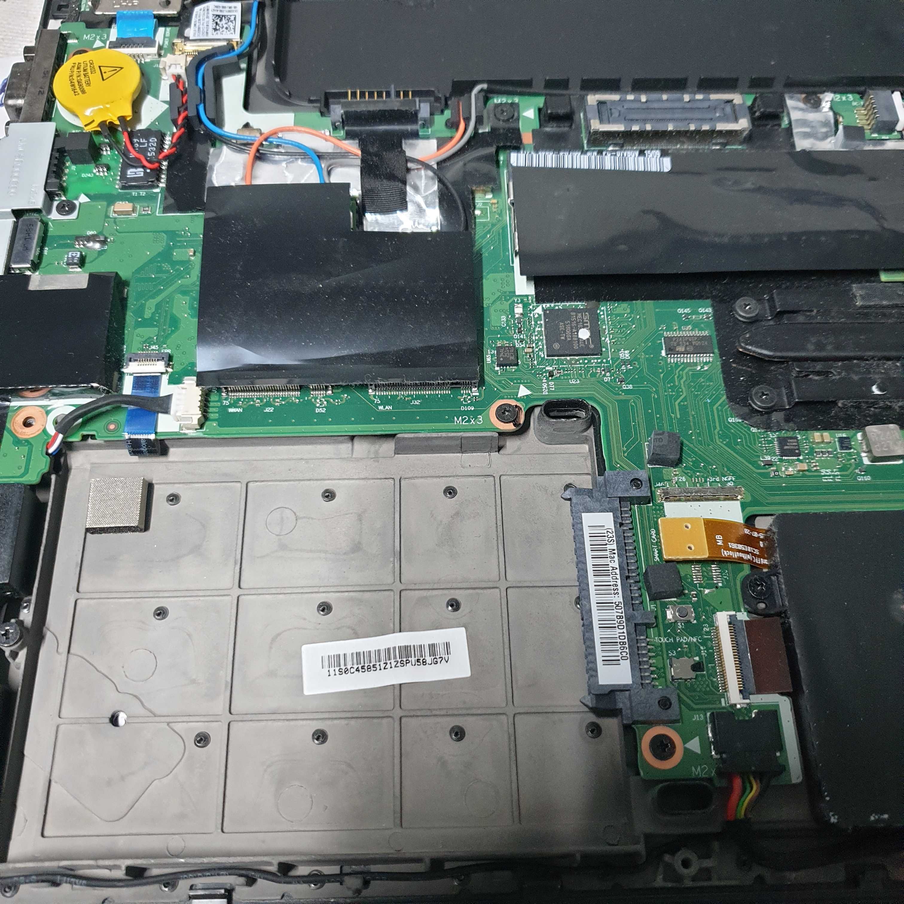Motherboard lenovo T450 com processador I5-5300U sem anomalia
