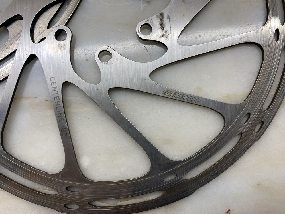 Discos Sram CenterLine/6 Furos - 180mm/180mm