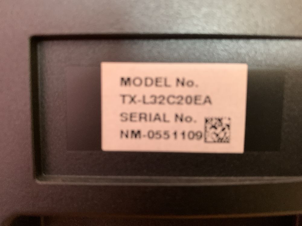 Sprzedam telewizor TV Panasonic 32’ Model TX-L32C20EA
