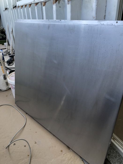 Ikea, aluminiowy panel ścienny, 90cm,