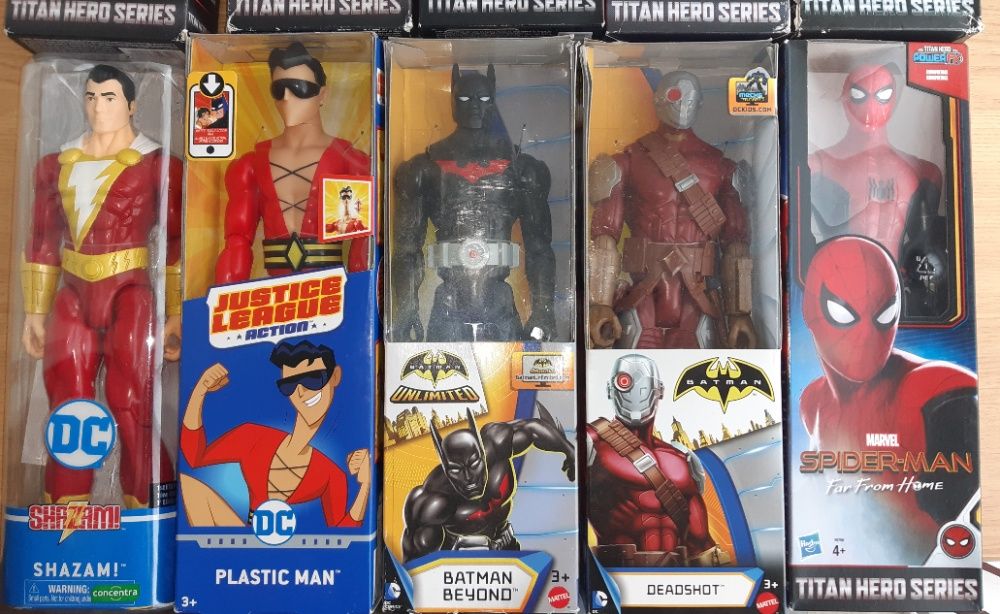 Venom, Homem-Formiga, Homem-Aranha, etc. DC e Marvel