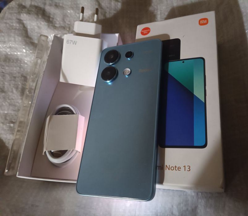Redmi Not 13 8+4/256 NFC.Full AMOLED.Полный комплект.в идеальном состо