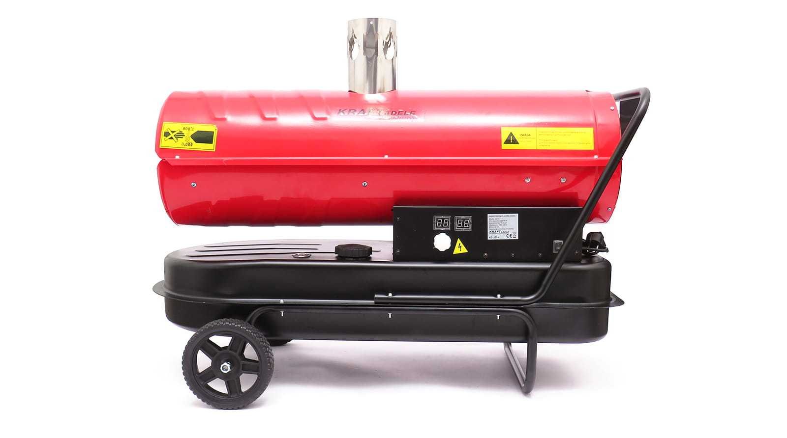 KRAFT&DELE Nagrzewnica Olejowa 40kw Z Termostatem Lcd Komin KD11714