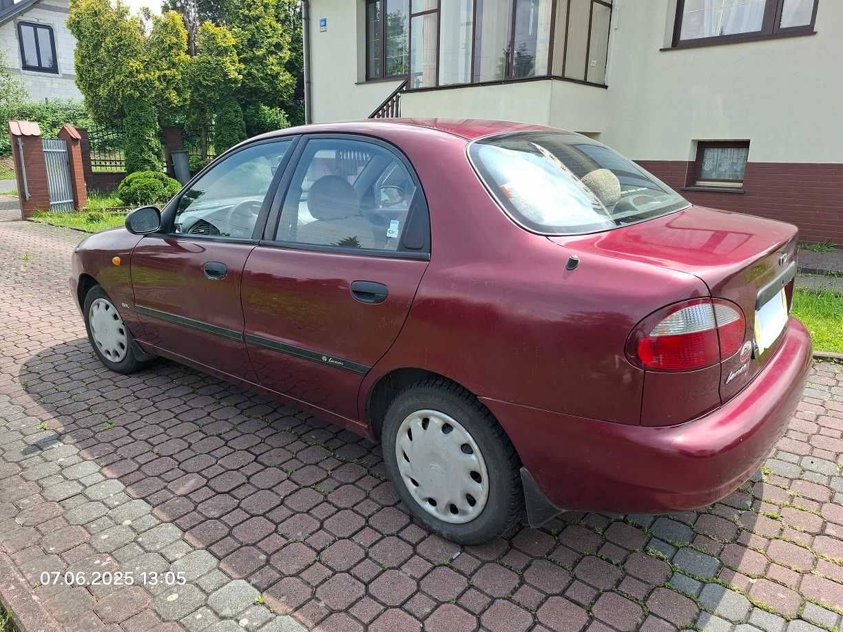 Daewoo Lanos 1,6 SX, 1998r.,niski przebieg 109 500km, silnik 106KM 16V