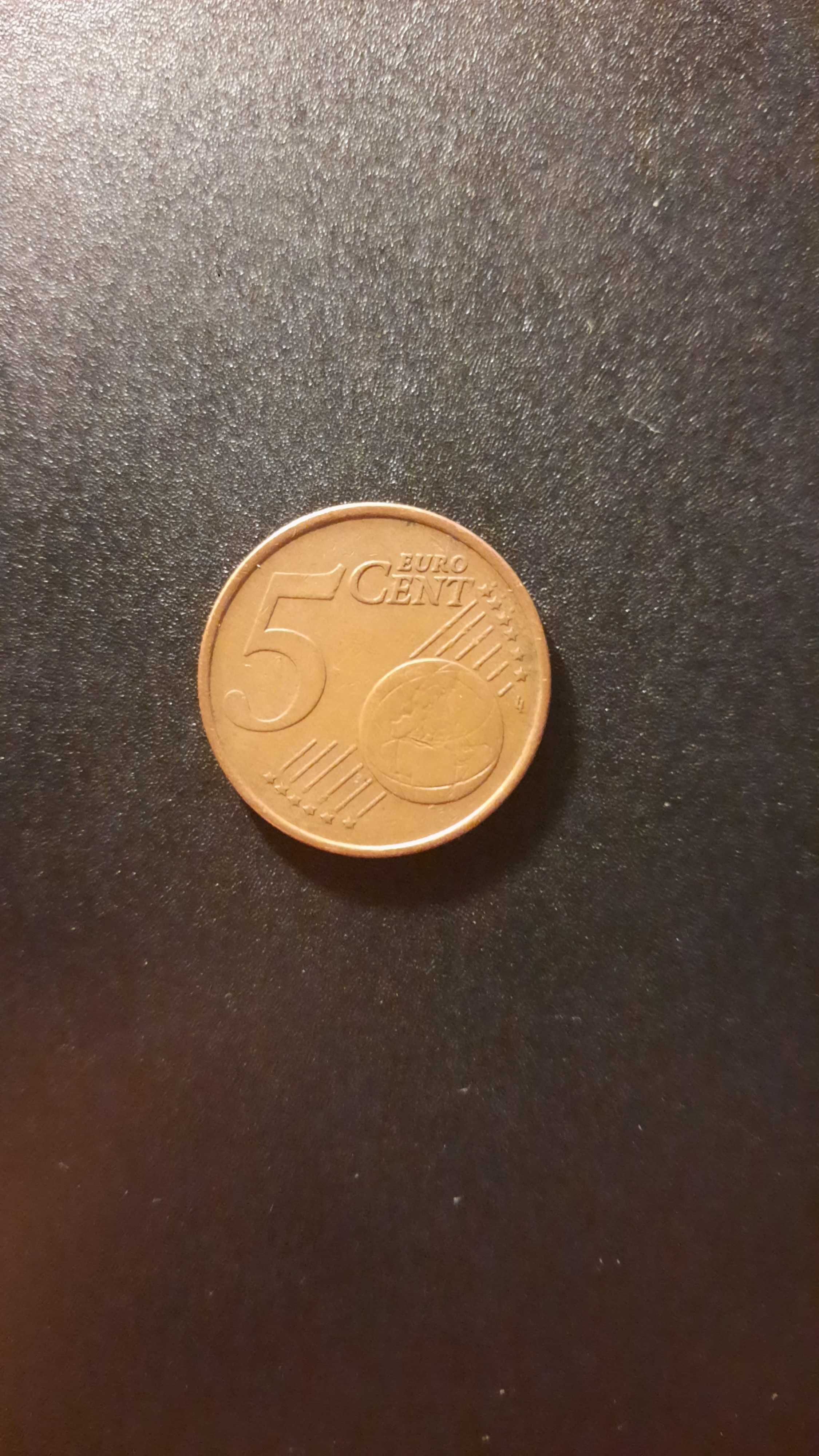 Moedas de 5 cêntimos