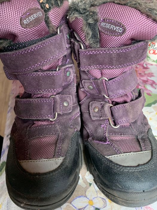 Buty zimowe dla dziewczynki