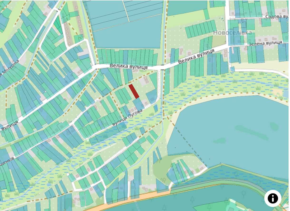 Видова зем. ділянка під будівництво, 16 соток, с. Будище (п3)