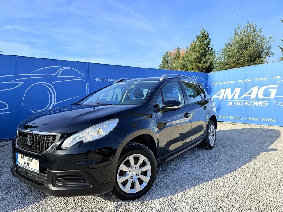 Peugeot 2008 Książki*2xKluczyk*Zarejestrowane*Klima*Radio*Wspomaganie*Gwarancja*